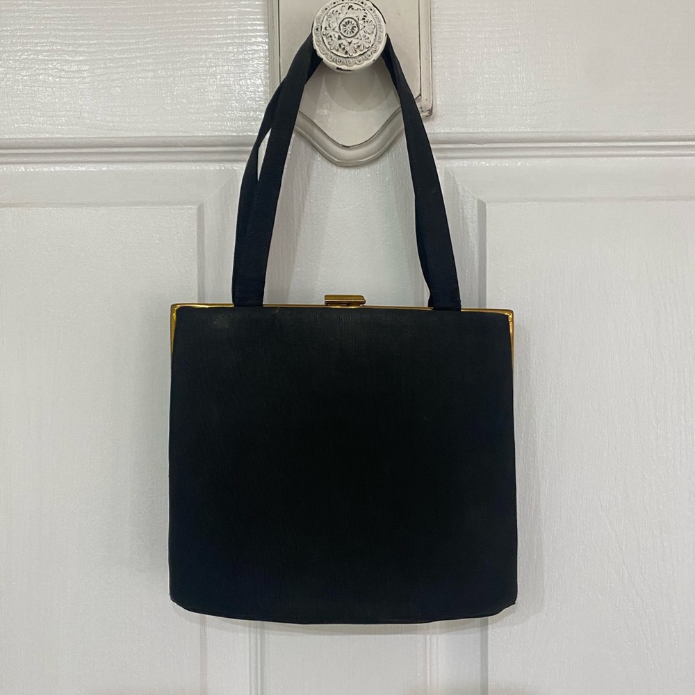 Vintage Kiss Lock Handbag